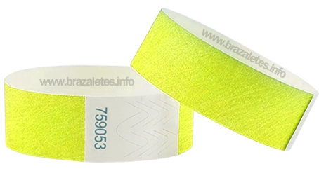 BRAZALETES-DE-TYVEK-AMARILLO-NEON